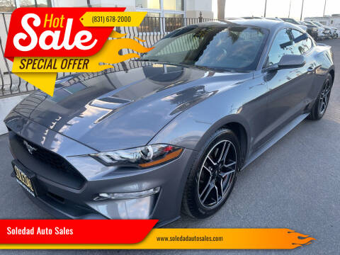 2021 Ford Mustang for sale at Soledad Auto Sales in Soledad CA