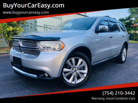 2011 Dodge Durango for sale at BuyYourCarEasyllc.com in Hollywood FL