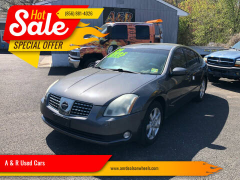2004 Nissan Maxima for sale at A & R Used Cars in Clayton NJ