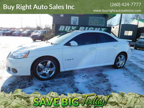 2009 Pontiac G6 for sale at Buy Right Auto Sales Inc in Fort Wayne IN
