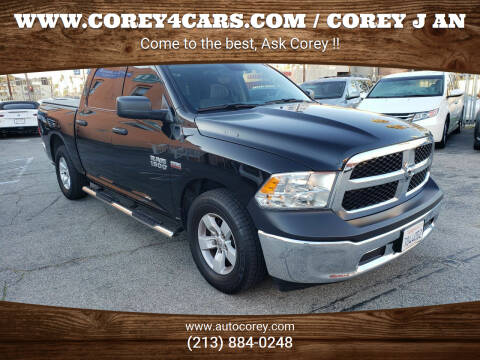 2018 RAM Ram Pickup 1500 for sale at WWW.COREY4CARS.COM / COREY J AN in Los Angeles CA