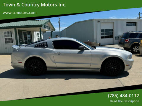 2014 Ford Mustang for sale at Town & Country Motors Inc. in Meriden KS