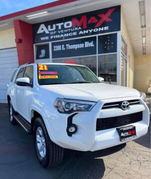 2021 Toyota 4Runner for sale at Auto Max of Ventura in Ventura CA
