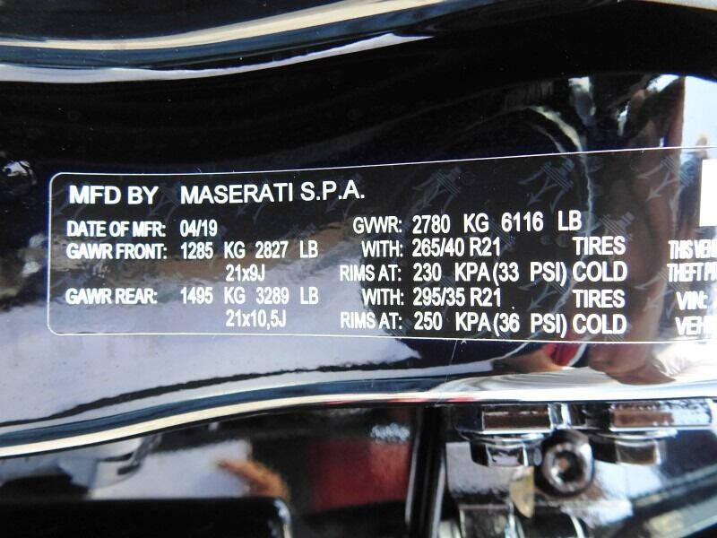 2019 Maserati Levante  - $63,900