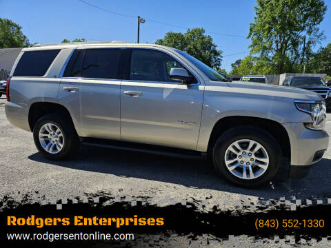 2016 Chevrolet Tahoe for sale at Rodgers Enterprises in North Charleston SC