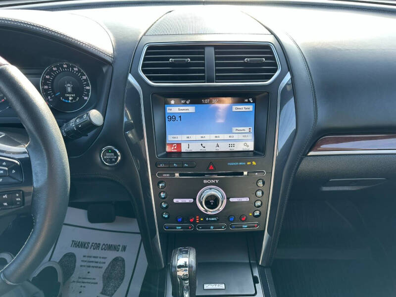 2018 Ford Explorer Platinum