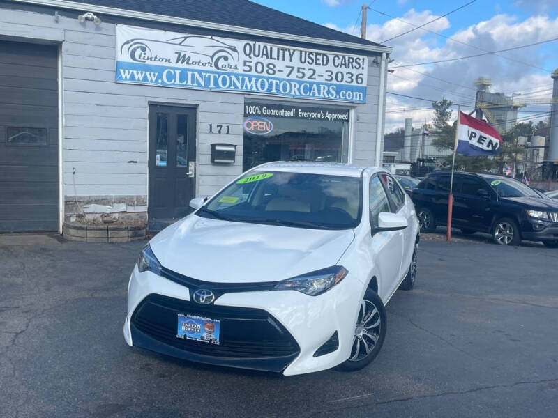 2019 Toyota Corolla for sale at Clinton MotorCars in Shrewsbury MA