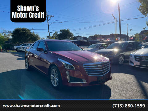 2018 Cadillac CTS for sale at Shawn's Motor Credit in Houston TX