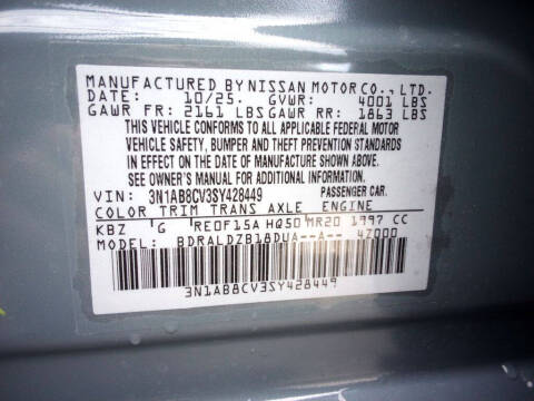 2025 Nissan Sentra SV