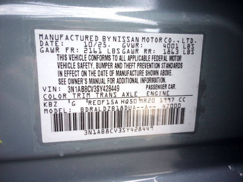 2025 Nissan Sentra SV