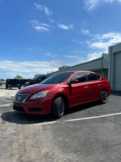 2014 Nissan Sentra for sale at ALPHA AUTOMOTIVE SALES in Oakland Park, FL