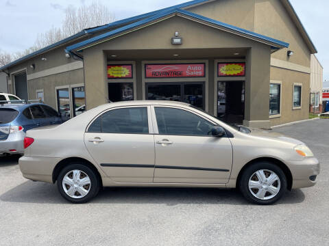 2005 Toyota Corolla for sale at Advantage Auto Sales in Garden City ID
