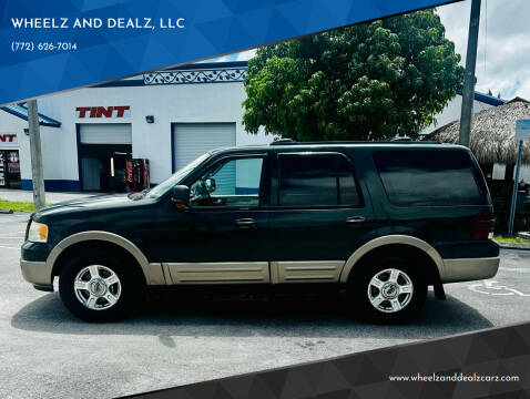 2003 Ford Expedition for sale at WHEELZ AND DEALZ, LLC in Fort Pierce FL