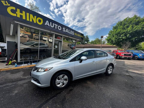 2013 Honda Civic for sale at Chinos Auto Sales in Crystal MN