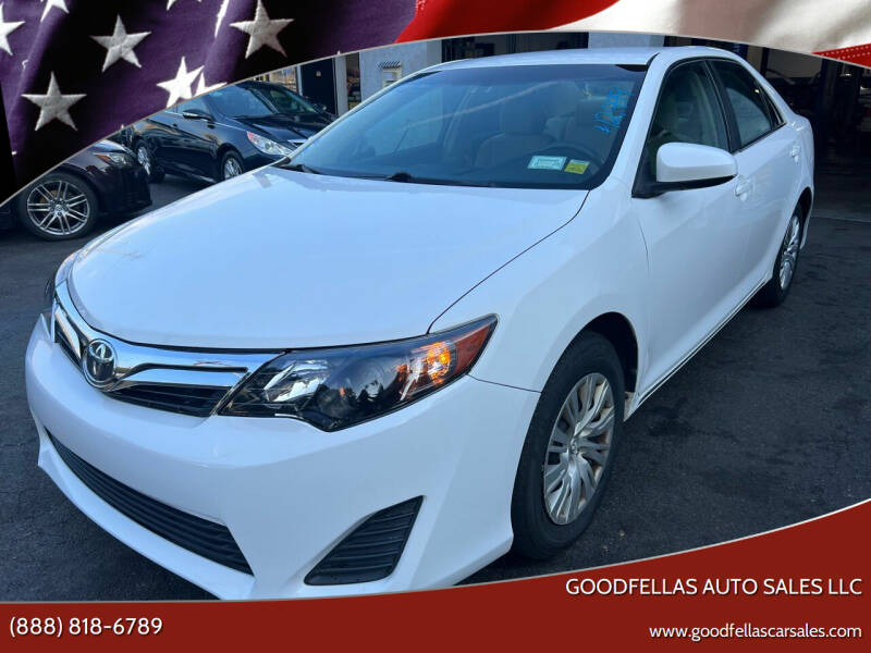 2013 Toyota Camry for sale at Goodfellas Auto Sales LLC in Clifton NJ