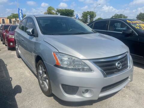 2013 Nissan Sentra for sale at America Auto Wholesale Inc in Miami FL