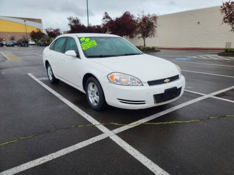 2008 Chevrolet Impala for sale at SWIFT AUTO SALES INC in Salem OR