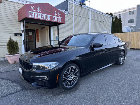 2020 BMW 5 Series for sale at Champion Auto LLC in Quincy MA