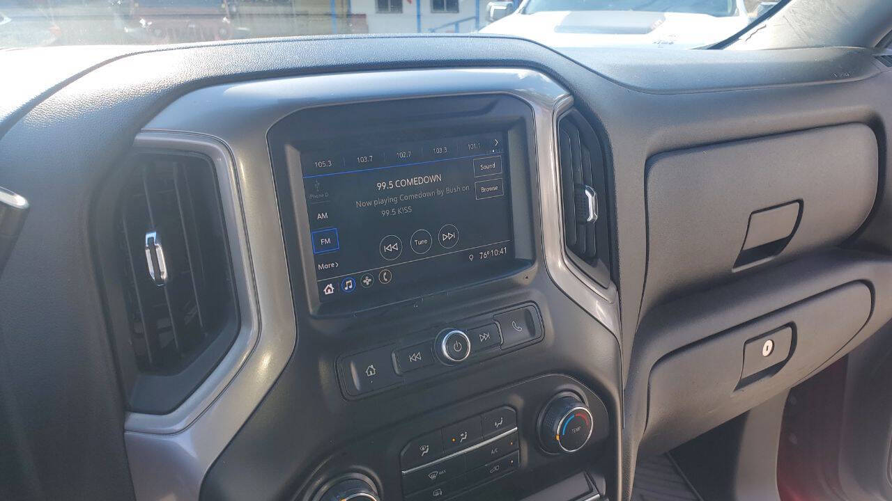 Used Car 2020 Chevrolet Silverado 1500  Custom 4x4 4dr Crew Cab 5.8 Ft. Sb For Sale Under $30,000 In San Antonio, Texas