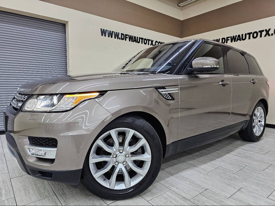 2016 Land Rover Range Rover Sport for sale at DFW Auto & Services Inc in Fort Worth, TX