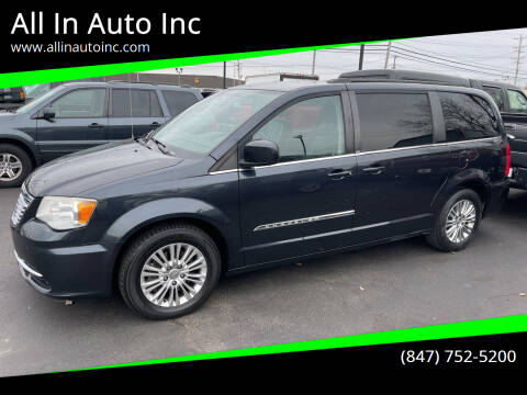 2014 Chrysler Town and Country for sale at All In Auto Inc in Palatine IL