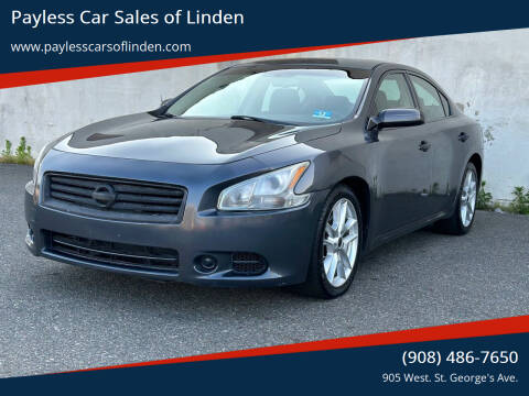 2013 Nissan Maxima for sale at Payless Car Sales of Linden in Linden NJ