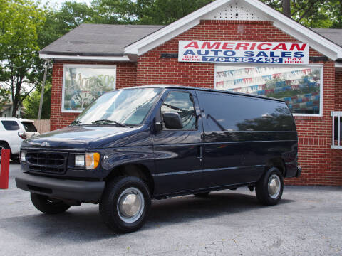 2000 Ford E-250 for sale at AMERICAN AUTO SALES LLC in Austell GA