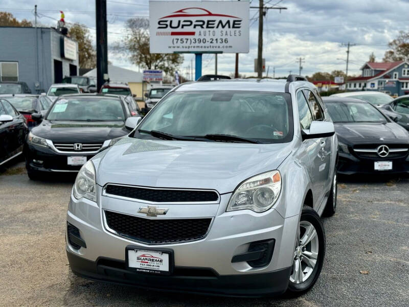 2014 Chevrolet Equinox for sale at Supreme Auto Sales in Chesapeake VA