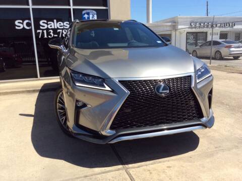 2019 Lexus RX 350 for sale at SC SALES INC in Houston TX