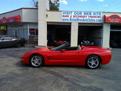 2001 Chevrolet Corvette for sale at Bickel Bros Auto Sales, Inc in West Point KY