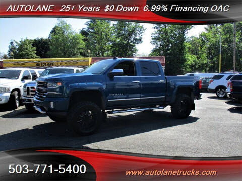 2016 Chevrolet Silverado 1500 for sale at AUTOLANE in Portland OR