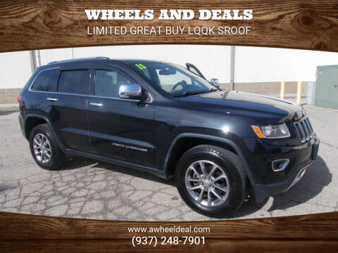 2015 Jeep Grand Cherokee for sale at Wheels and Deals in New Lebanon OH