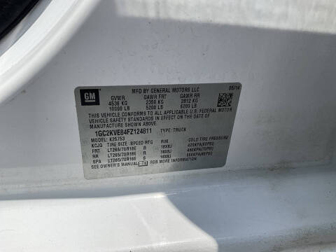 2015 Chevrolet Silverado 2500HD LT