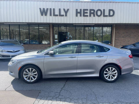 2015 Chrysler 200 for sale at Willy Herold Automotive in Columbus GA