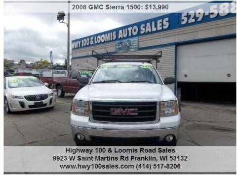 2008 GMC Sierra 1500 for sale at Highway 100 & Loomis Road Sales in Franklin WI