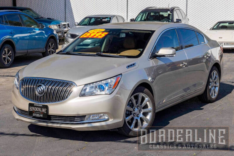 2014 Buick LaCrosse for sale at Borderline Classics & Auto Sales in Dinuba CA