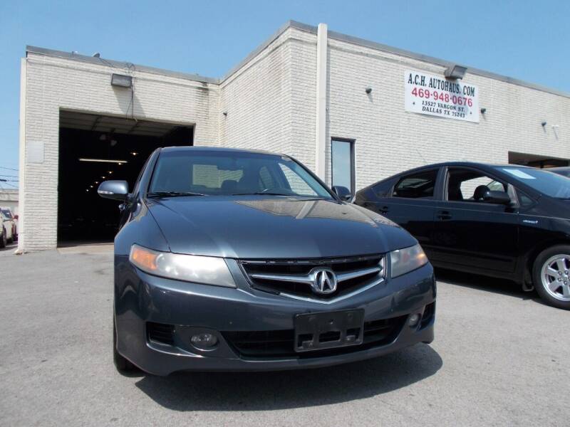 2008 Acura TSX for sale at ACH AutoHaus in Dallas TX