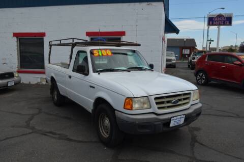 2001 Ford Ranger for sale at CARGILL U DRIVE USED CARS in Twin Falls ID