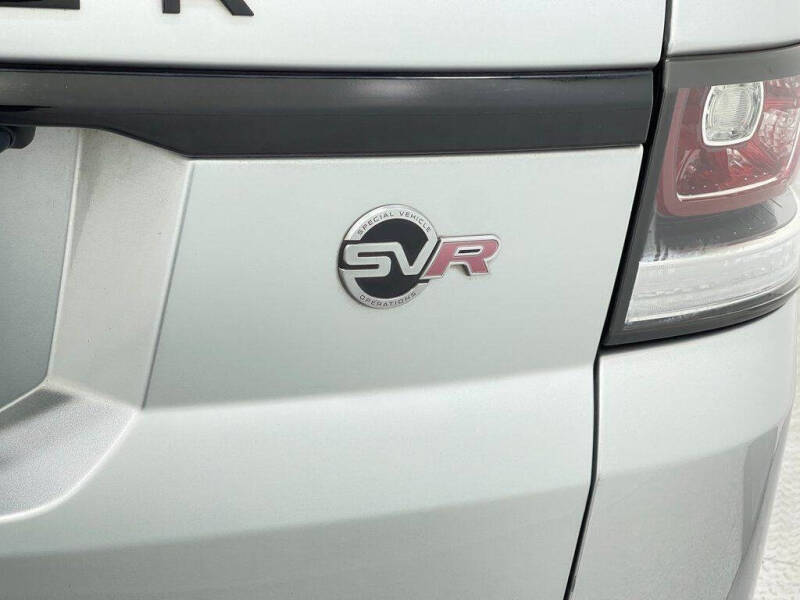 2017 Land Rover Range Rover Sport SVR