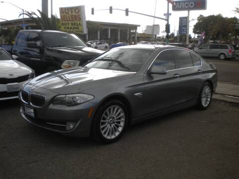 2012 BMW 5 Series for sale at AUTO SELLERS INC in San Diego CA