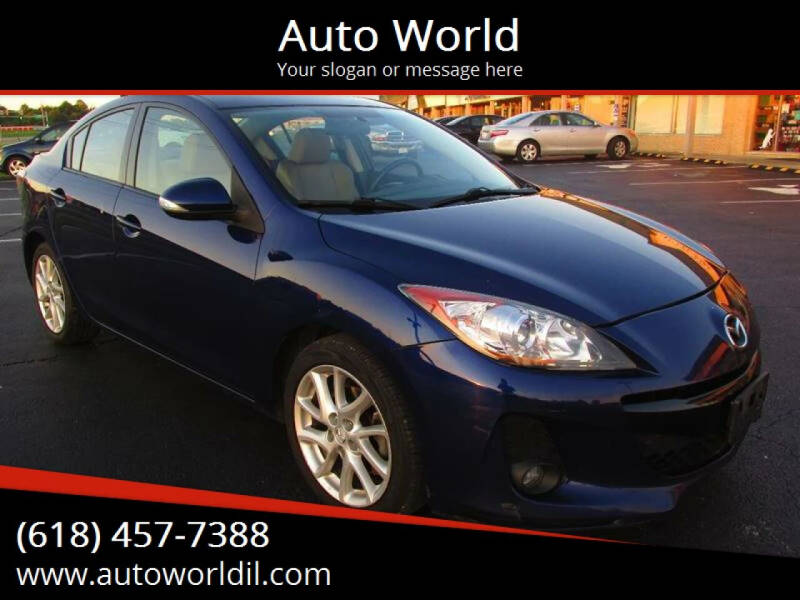 2012 Mazda MAZDA3 for sale at Auto World in Carbondale IL