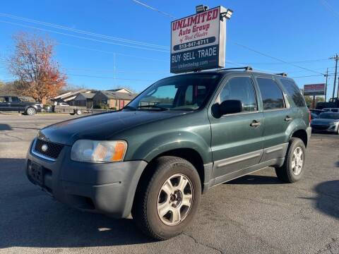 2004 Ford Escape for sale at Unlimited Auto Group in West Chester OH