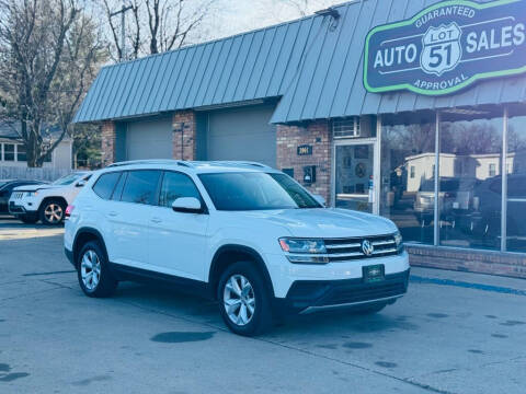 2018 Volkswagen Atlas for sale at LOT 51 AUTO SALES in Madison WI