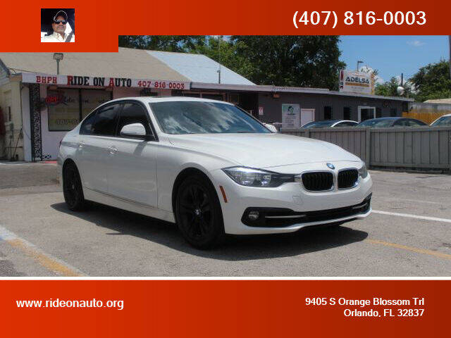 2016 BMW 3 Series for sale at Ride On Auto in Orlando FL