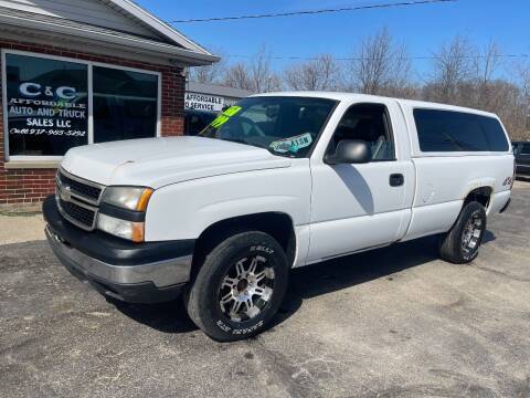 2006 Chevrolet Silverado 1500 for sale at C&C Affordable Auto and Truck Sales in Tipp City OH