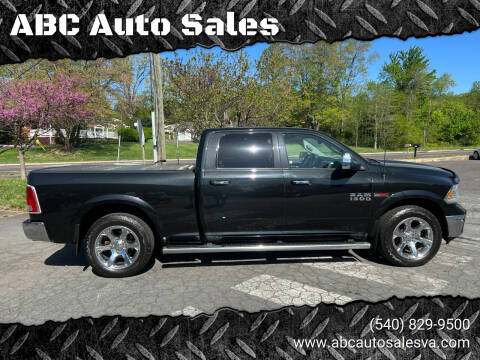 2016 RAM 1500 for sale at ABC Auto Sales in Culpeper VA