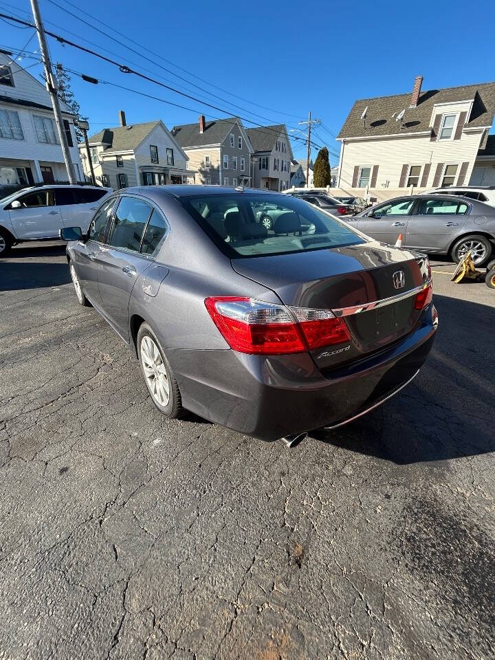 2013 Honda Accord for sale at STATION 7 MOTORS in New Bedford, MA