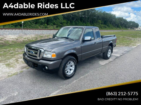 2008 Ford Ranger for sale at A4dable Rides LLC in Haines City FL