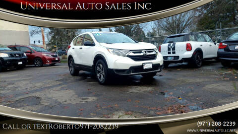 2017 Honda CR-V for sale at Universal Auto Sales Inc in Salem OR