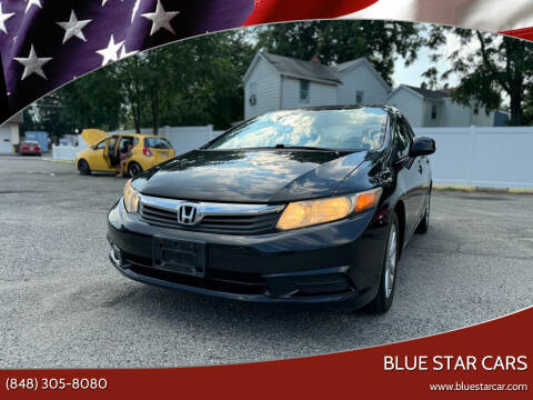 2012 Honda Civic for sale at Blue Star Cars in Jamesburg NJ